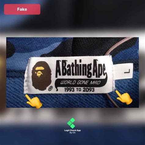 bape tag legit check.